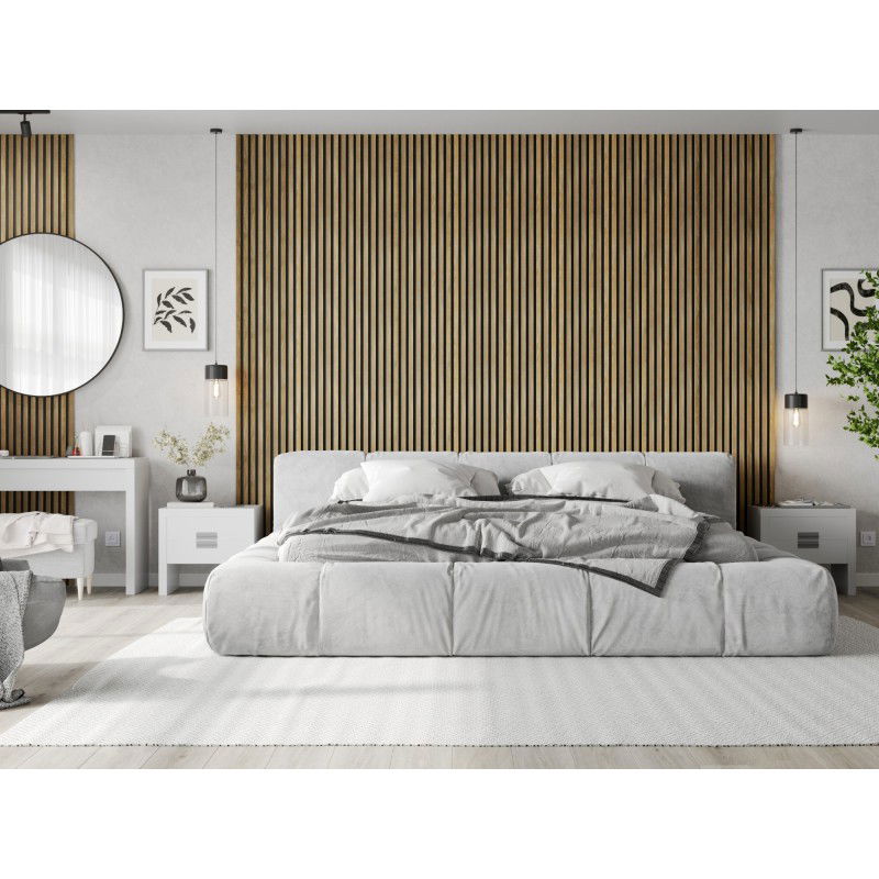 Mexen Lam-F akustische Wandlatten 275 x 31,5 cm, Filz 6 mm, Honigeiche - S105-275317-2812-066