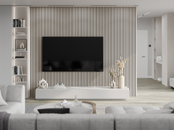 Mexen Lam-F Acoustic Wall Slats 275 x 31.5 cm, 6 mm Felt, Polar Oak - S105-275317-2812-067