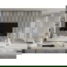 Mexen Lam-F lames murales acoustiques 275 x 31,5 cm, feutre 6 mm, Lin Gris - S105-275317-2812-068