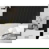 Mexen Lam-F akustische Wandlamellen 275 x 31,5 cm, Filz 6 mm, Leinen Schwarz - S105-275317-2812-069