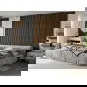Mexen Lam-F Akustik-Wandlamellen 275 x 31,5 cm, Filz 6 mm, Mocca-Eiche - S105-275317-2812-074