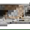Mexen Lam-F Akustik-Wandlamellen 275 x 31,5 cm, Filz 6 mm, Mocca-Eiche - S105-275317-2812-074