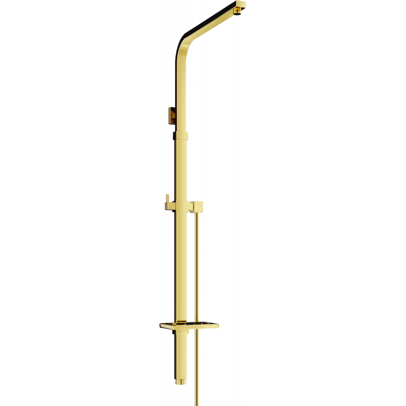 Mexen Q Shower Column, Gold - 79395-50