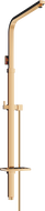 Mexen Q columna de ducha, oro rosa - 79395-60