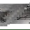 Mexen Mist T Duschkabine schwenkbar rechts 85 x 90 cm, schwarzes Gitter, schwarz - 8A4T-085-090-70-77-P