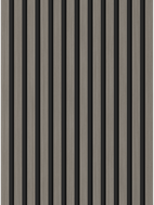 Mexen Lam-B muestra de lamas de pared, tablero HDF 4 mm, chapa técnica, Roble Acero - S100-006-S