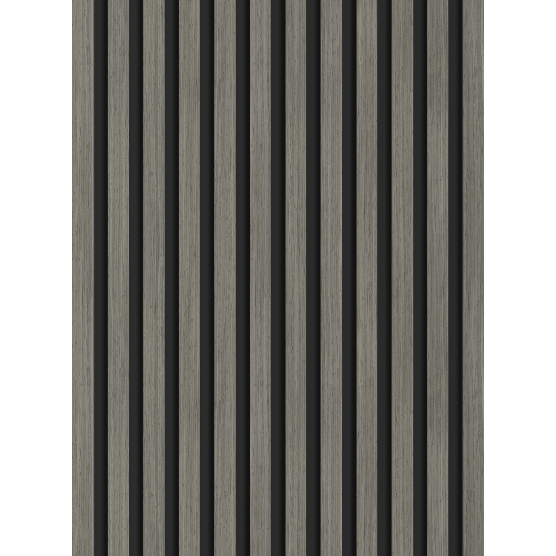 Mexen Lam-B Muster von Wandlamellen 275 x 30 cm, HDF-Platte 4 mm, technisches Furnier, Eiche Heritage - S100-008-S