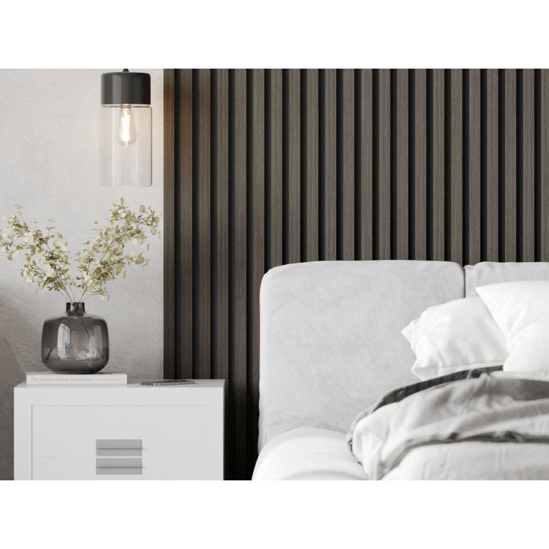 Mexen Lam-B Prouf vum Wandlamell, HDF-Plack 4 mm, technesche Furnier, Onyx Eech - S100-010-S