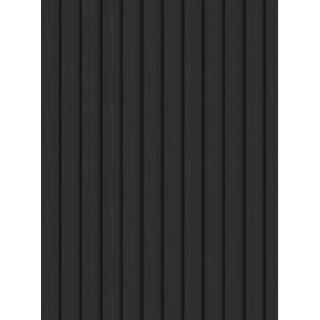 Mexen Lam-B Probe von Wandlamellen 275 x 30 cm, HDF-Platte 4 mm, technisches Furnier, Schwarzes Ebenholz - S100-023-S