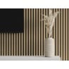 Mexen Lam-F Muster akustischer Wandlamellen 275 x 30 cm, Filz 8 mm, technisches Furnier, Edle Eiche - S105-004-S