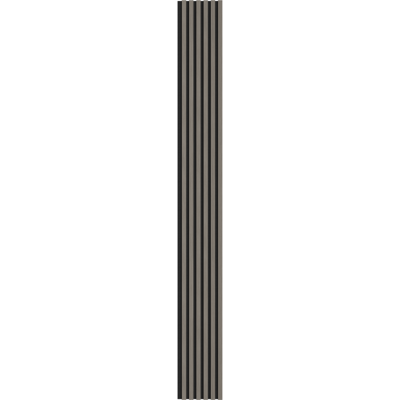 Mexen Lam-F Probe für akustische Wandlamellen 275 x 30 cm, Filz 8 mm, technisches Furnier, Stahleiche - S105-006-S