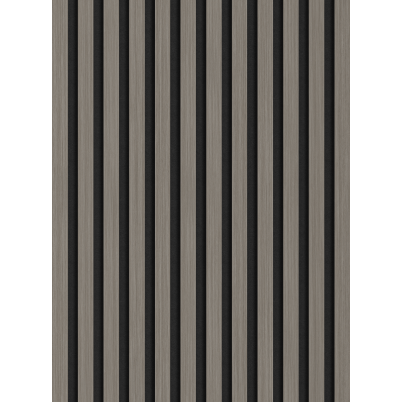 Mexen Lam-F Probe für akustische Wandlamellen 275 x 30 cm, Filz 8 mm, technisches Furnier, Stahleiche - S105-006-S