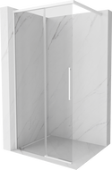 Mexen Rox Tuš zid Walk-in 75 x 200 cm, proziran 8 mm, bijeli - 8C2-075-003-20-00