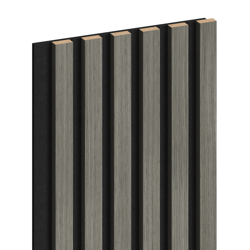 Mexen Lam-F Probe der akustischen Wandlamellen 275 x 30 cm, Filz 8 mm, technisches Furnier, Eiche Heritage - S105-008-S