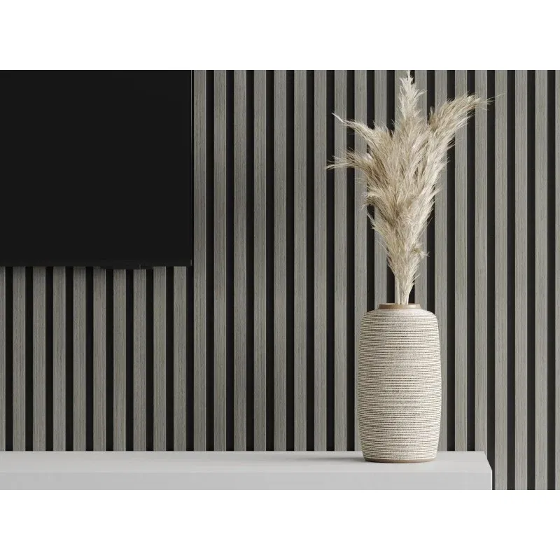 Mexen Lam-F Probe akustischer Wandlamellen, 8 mm Filz, technisches Furnier, Eiche Heritage - S105-008-S