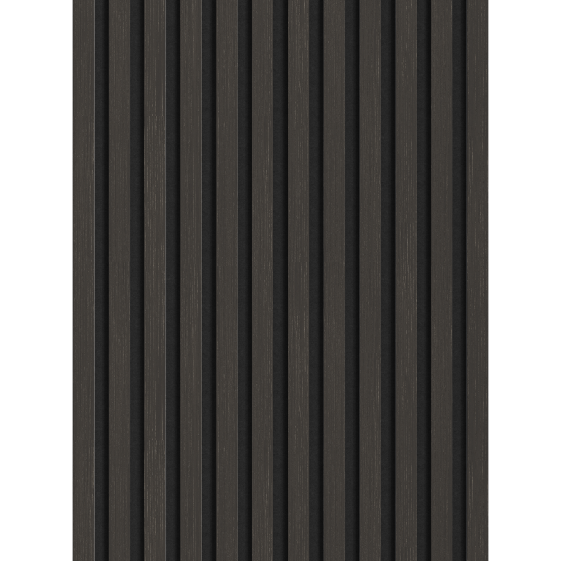 Mexen Lam-F Probe der akustischen Wandlamellen, Filz 8 mm, technisches Furnier, Silberne Walnuss - S105-009-S