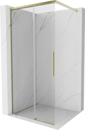 Mexen Rox walk-in tuš pregrada 70 x 200 cm, prozirna 8 mm, zlatna - 8C2-070-003-50-00