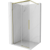 Mexen Rox Dušisein Walk-in 120 x 200 cm, läbipaistev 8 mm, kuldne - 8C2-120-003-50-00