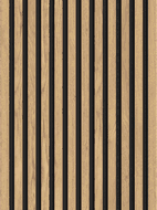 Mexen Lam-F Probe von akustischen Wandlamellen 275 x 30 cm, Filz 8 mm, technisches Furnier, Klassische Kiefer - S105-012-S