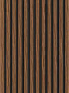 Mexen Lam-F Muster von akustischen Wandlamellen 275 x 30 cm, Filz 8 mm, technisches Furnier, Rubin Mahagoni - S105-013-S