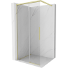 Mexen Rox dušiinurk Walk-in 75 x 200 cm, läbipaistev 8 mm, kuldne harjatud - 8C2-075-003-55-00