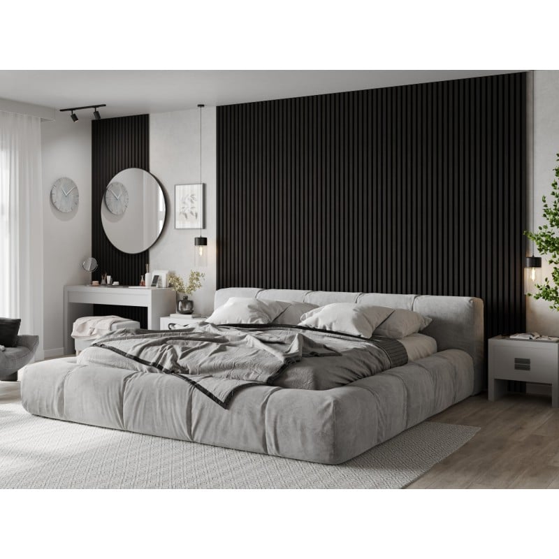 Mexen Lam-F Probe der akustischen Wandlamellen, Filz 8 mm, technisches Furnier, Schwarzes Ebenholz - S105-023-S