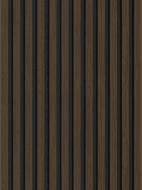 Mexen Lam-F Muster akustischer Wandlamellen 275 x 30 cm, Filz 8 mm, technisches Furnier, Gebrannter Walnuss - S105-024-S