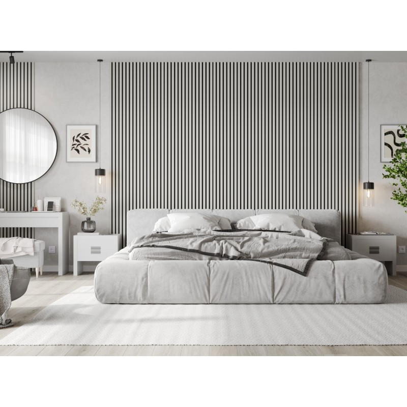 Mexen Lam-B próbka lameli ściennych, płyta HDF 4 mm, Biały Mat - S100-051-S