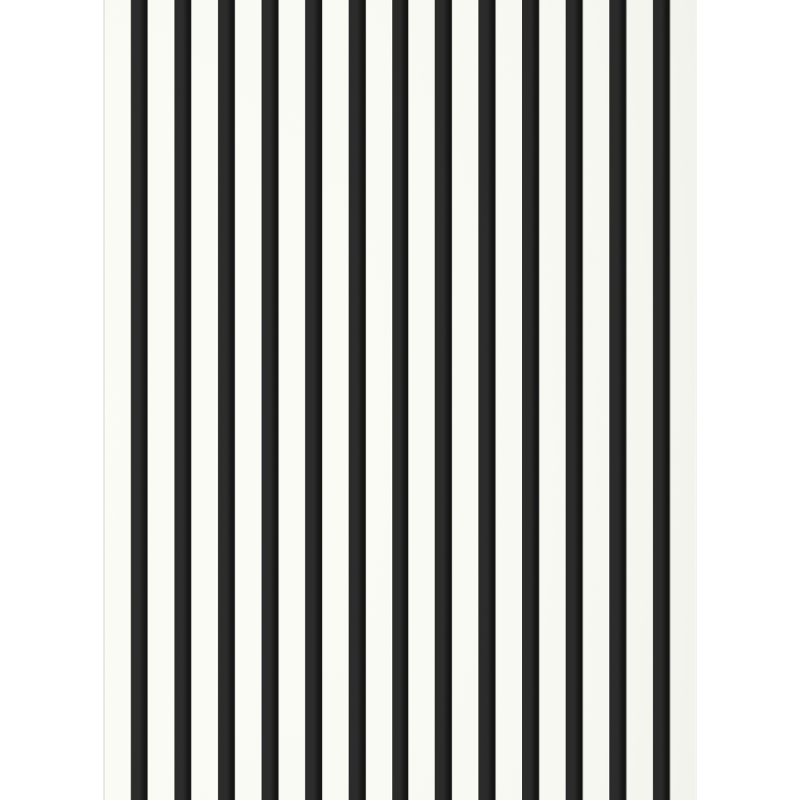 Mexen Lam-B Muster für Wandlamellen 275 x 31,5 cm, HDF-Platte 4 mm, Weiß Glanz - S100-054-S