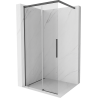 Mexen Rox ścianka prysznicowa Walk-in 115 x 200 cm, transparent 8 mm, gun gray szczotkowany - 8C2-115-003-66-00