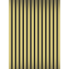 Mexen Lam-B Muster von Wandlamellen 275 x 31,5 cm, HDF-Platte 4 mm, Gold - S100-057-S