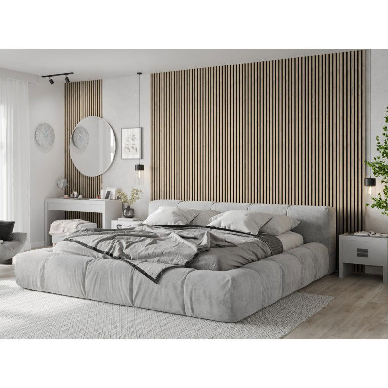 Mexen Lam-B Muster eines Wandlamellen 275 x 31,5 cm, HDF-Platte 4 mm, Perlen-Eiche - S100-058-S