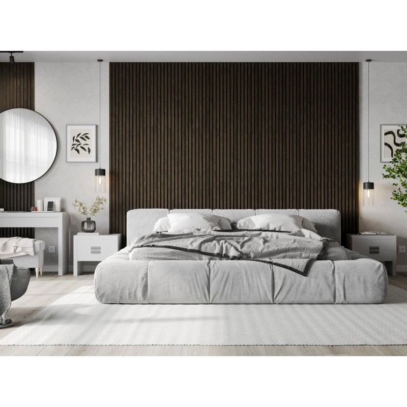 Mexen Lam-B wall lamella sample, 4 mm HDF board, Espresso Oak - S100-065-S