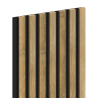 Mexen Lam-B sample wall slat, HDF board 4 mm, Honey Oak - S100-066-S