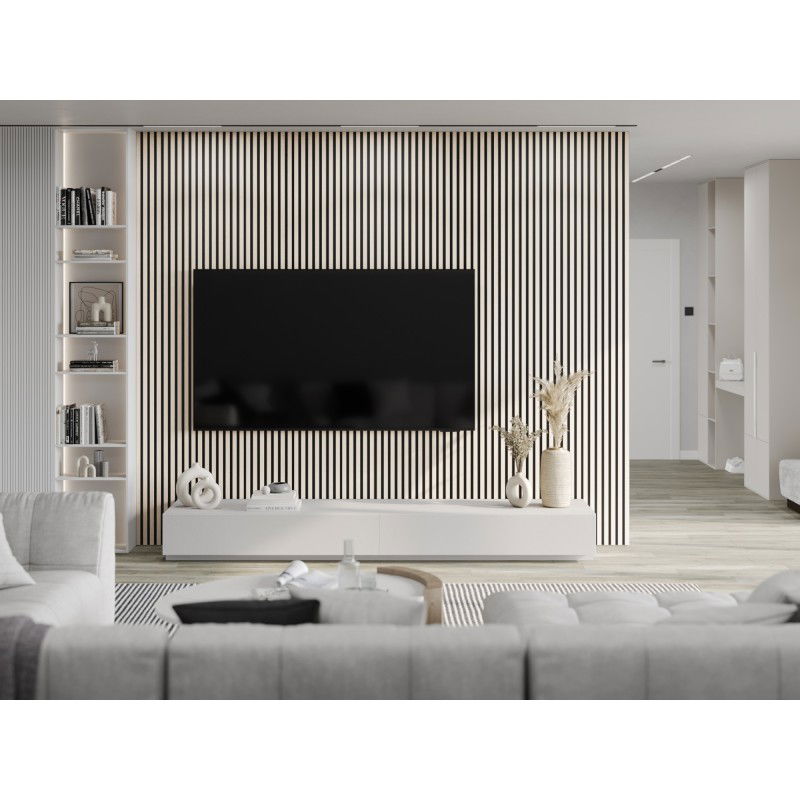 Mexen Lam-B sample of wall slats, HDF board 4 mm, Polar Oak - S100-067-S