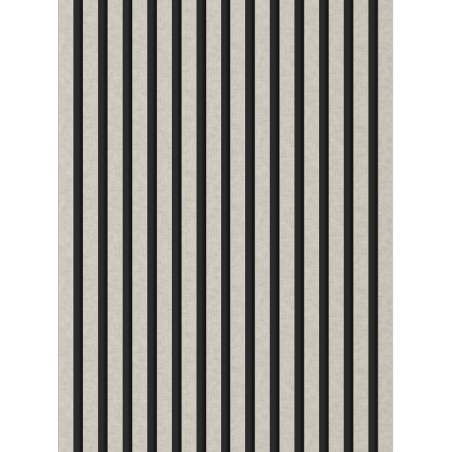 Mexen Lam-B sample of wall slats, 4 mm HDF board, Gray Linen - S100-068-S