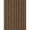Mexen Lam-B Muster von Wandlamellen 275 x 31,5 cm, HDF-Platte 4 mm, Mocca Eiche - S100-074-S