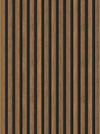 Mexen Lam-B Muster von Wandlamellen, HDF-Platte 4 mm, Mocca Eiche - S100-074-S