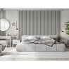 Mexen Lam-F próbka lameli ściennych akustycznych, filc 6 mm, Biały Mat - S105-051-S