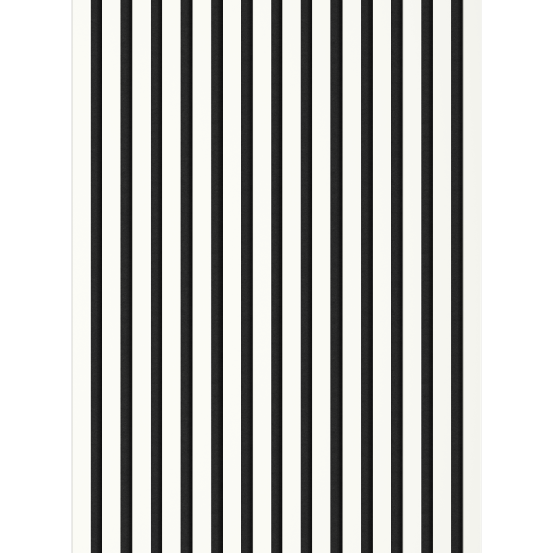 Mexen Lam-F acoustic wall slat sample, felt 6 mm, White Gloss - S105-054-S