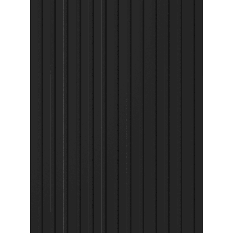 Mexen Lam-F Probe akustischer Wandlamellen 275 x 31,5 cm, Filz 6 mm, Schwarzer Glanz - S105-055-S