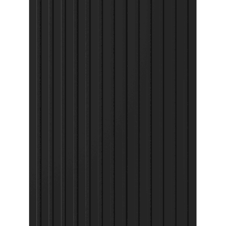 Mexen Lam-F Probe akustischer Wandlamellen 275 x 31,5 cm, Filz 6 mm, Schwarzer Glanz - S105-055-S