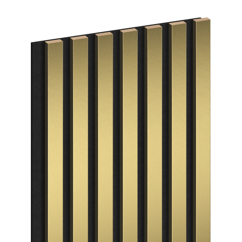 Mexen Lam-F Prouf vum akustesche Mauerlamell, Filz 6 mm, Gold - S105-057-S