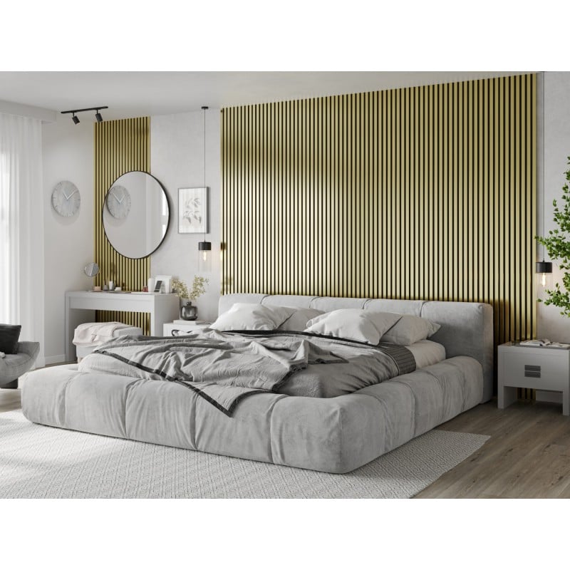 Mexen Lam-F Muster von akustischen Wandlamellen 275 x 31,5 cm, Filz 6 mm, Gold - S105-057-S