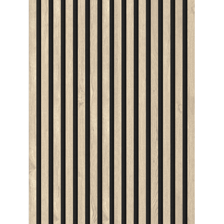 Mexen Lam-F Probe der akustischen Wandlamellen 275 x 31,5 cm, Filz 6 mm, Perleiche - S105-058-S