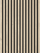 Mexen Lam-F muestra de lamas de pared acústicas, fieltro 6 mm, Roble Perla - S105-058-S
