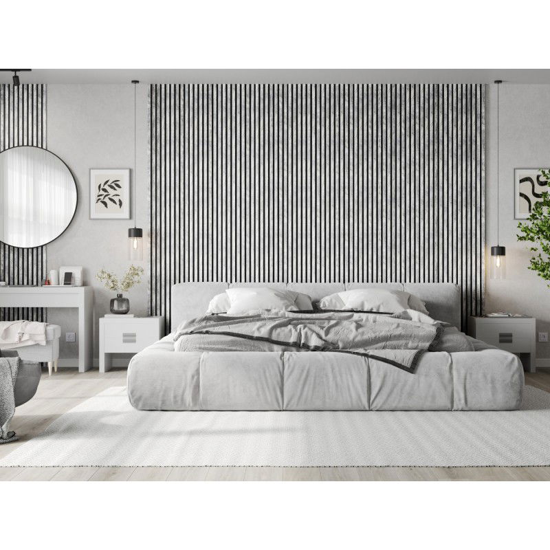 Mexen Lam-F vzorec akustičnih stenskih lamel, filc 6 mm, beljen hrast - S105-064-S