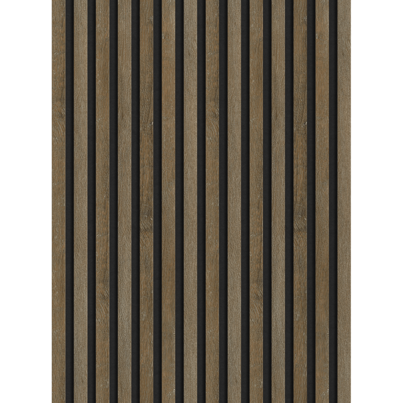 Mexen Lam-F próbka lameli ściennych akustycznych, filc 6 mm, Dąb Espresso - S105-065-S