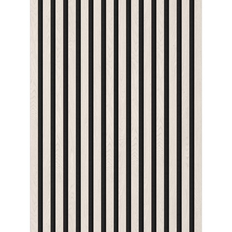 Mexen Lam-F sample of acoustic wall slats, felt 6 mm, Polar Oak - S105-067-S