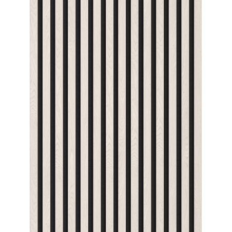 Mexen Lam-F sample of acoustic wall slats, felt 6 mm, Polar Oak - S105-067-S